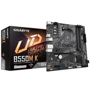 Placa Madre Gigabyte B550M K 🖥️ AM4 Micro-ATX PCIe 4.0 | GWStore Chile 🚀