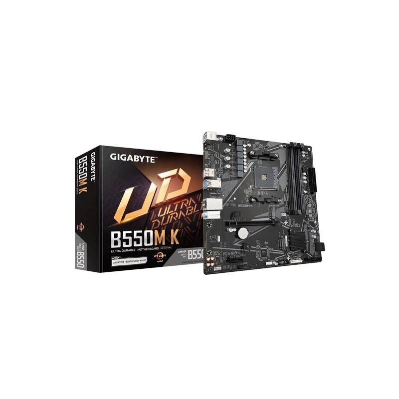 Placa Madre Gigabyte B550M K 🖥️ AM4 Micro-ATX PCIe 4.0 | GWStore Chile 🚀 Placa Madre Gigabyte B550M K 🖥️ AM4 Micro-ATX PCIe 4.0 | GWStore Chile 🚀