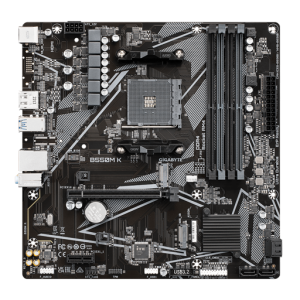 Placa Madre Gigabyte B550M K 🖥️ AM4 Micro-ATX PCIe 4.0 | GWStore Chile 🚀