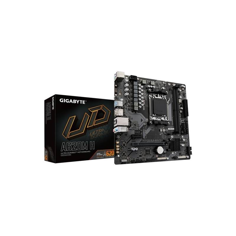 Placa Madre Gigabyte A620M H 🖥️ AM5 DDR5 Micro-ATX | GWStore Chile 🚀 Placa Madre Gigabyte A620M H 🖥️ AM5 DDR5 Micro-ATX | GWStore Chile 🚀