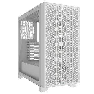 Corsair 3000D RGB Airflow Blanco | Gabinete Mid Tower + 4 Ventiladores RGB | GWStore